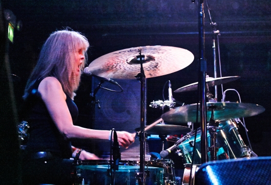 Frightwig drummer Cecilia Kuhn (photo by Jon Krop)
